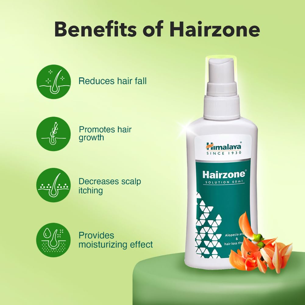 Himalaya Hairzone Solution - 60ml. 