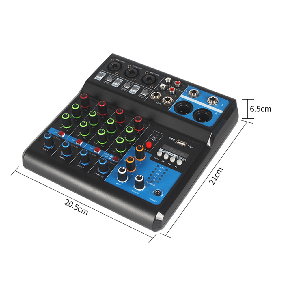 A5 Live Sound Card Mixing Console Mixer for Live Streaming (EU). 