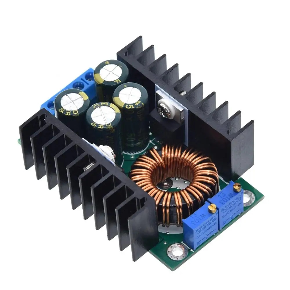 300W XL4016 DC-DC Max 9A Step Down Buck Converter 5-40V To 1.2-35V Adjustable Power Supply Module LED Driver. 