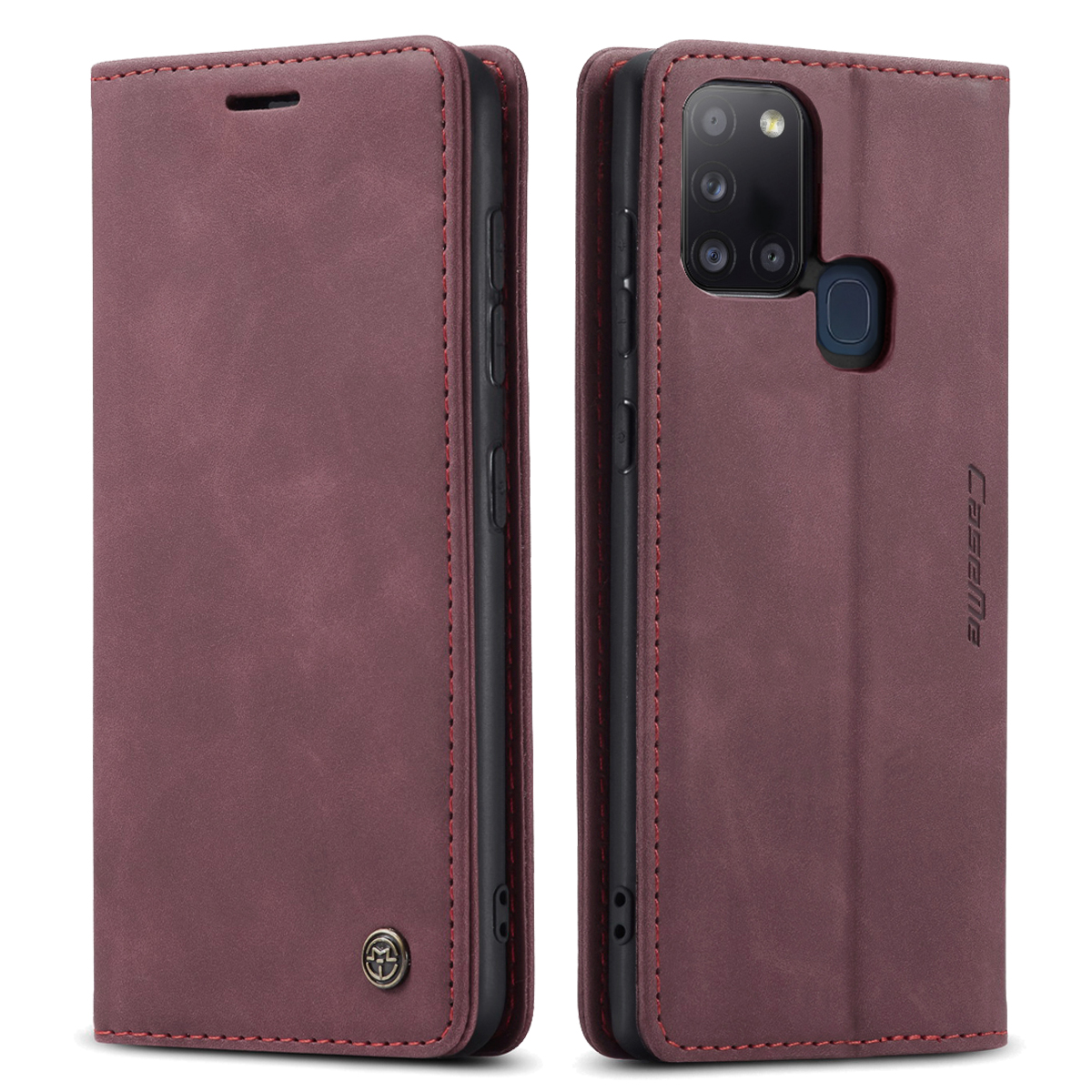LEMAXELERS Custodia Galaxy A21 Cover Portafoglio,Galaxy
