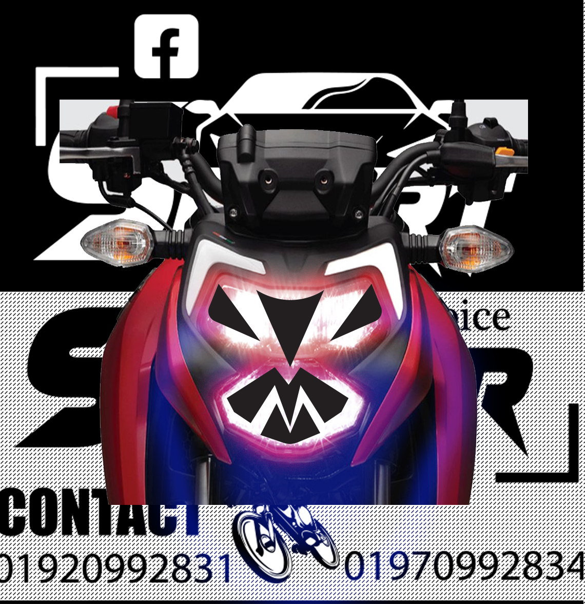 apache 4v eye sticker || head light sticker || bike sticker. 