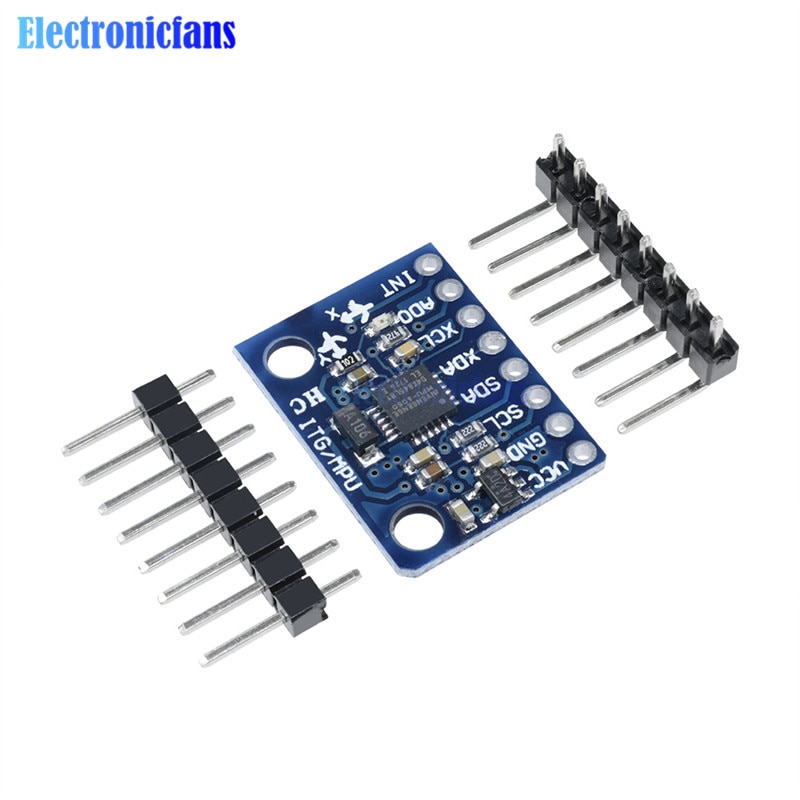【happy one】Standard I2C MPU-6050 MPU6050 Module 3 Axis Analog Gyro Sensors + Axis Accelerometer Module For Arduino. 
