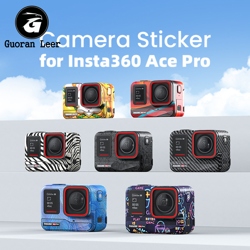Camera Body Stickers Easy To Paste Camera Decal PVC Skin Decorative Stickers Action Camera Full Coverage Protective Accessories Easily Removed Reusable Camera Protection Skin