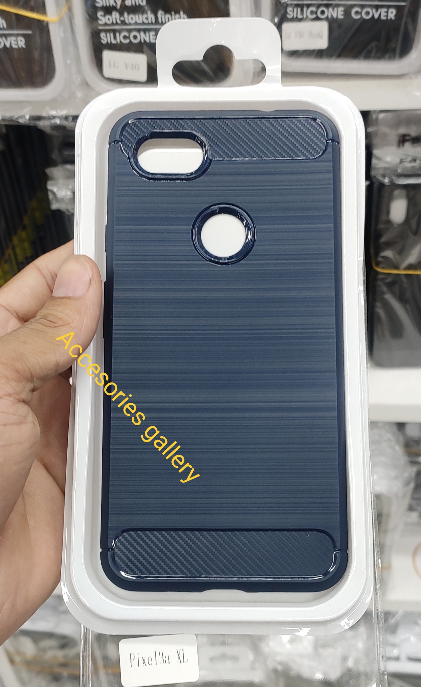 For Google Pixel 3a XL Spigen Rugged Armor soft Silicone Case. 