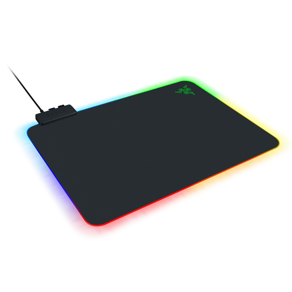 Razer Firefly V2 - RGB Gaming Mouse Pad - Customizable Chroma Lighting - Built-in Cable Management - Balanced Control & Speed - Non-Slip Rubber Base. 