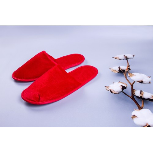 Red Winter Slipper Wool Slipper House Slipper Floor Slipper. 