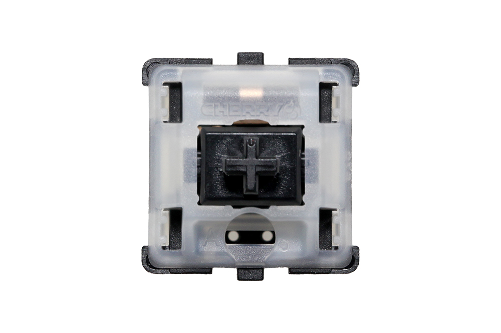 Cherry MX Black Clear Top Switch NIXIE Switch Linear 5pin 63.5g Black Clear-Top switch for mechanical keyboard Milky Top Black. 
