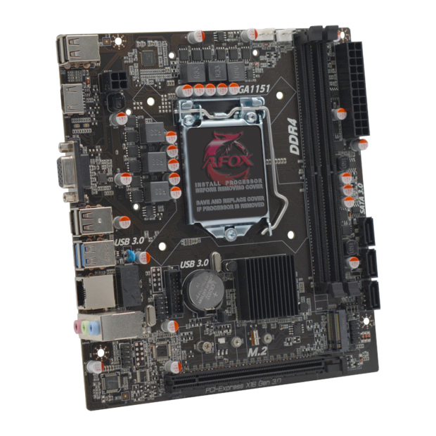 AFOX IH310C-MA6 DDR4 Motherboard H310 Chip. 