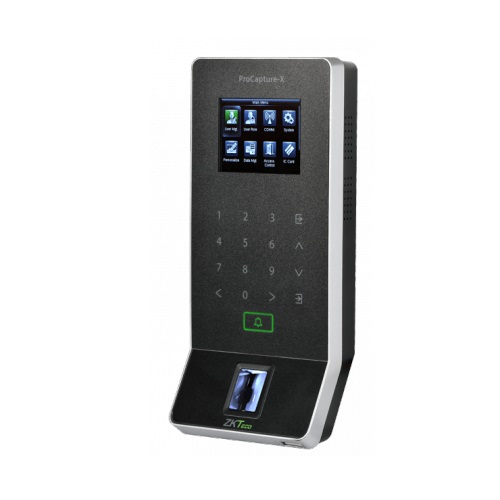 ZKTeco ProCapture-X Fingerprint Standalone Access Control and Time Attendance Terminal