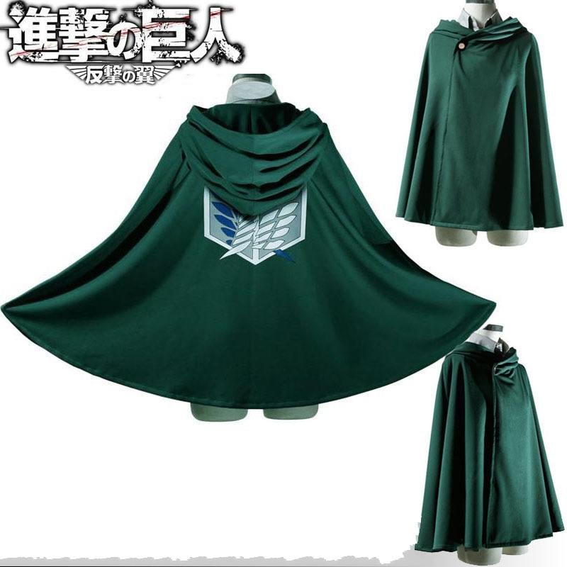 Attack on Titan Survey Corps Captain of Liberty Cloak Cloak Cosplay Costume in stock. 