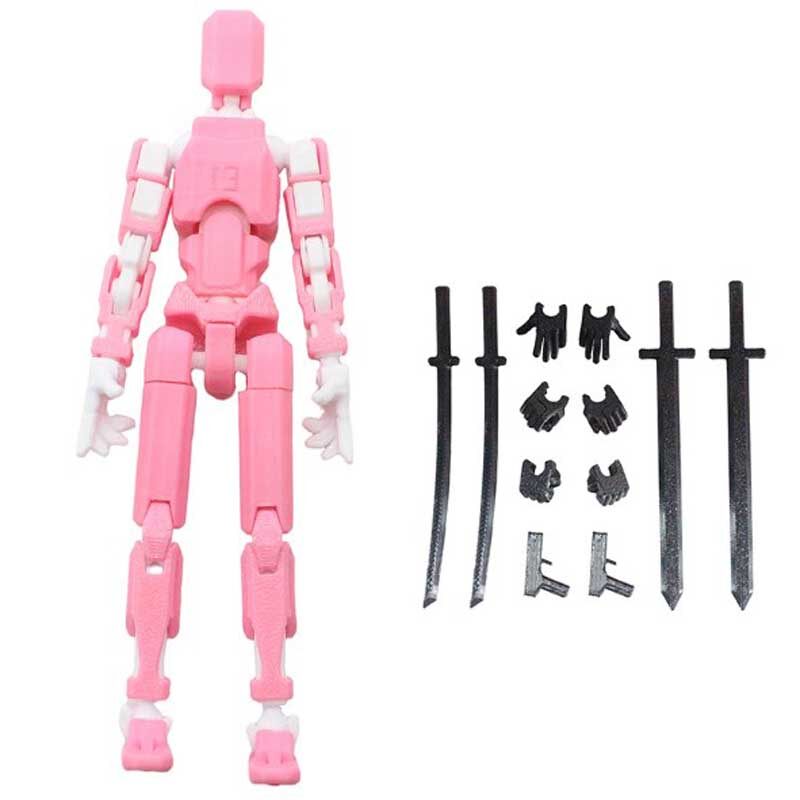 T13 Action Figure, Titan 13 Action Figure, Robot Action Figure,3D Printed Action. 