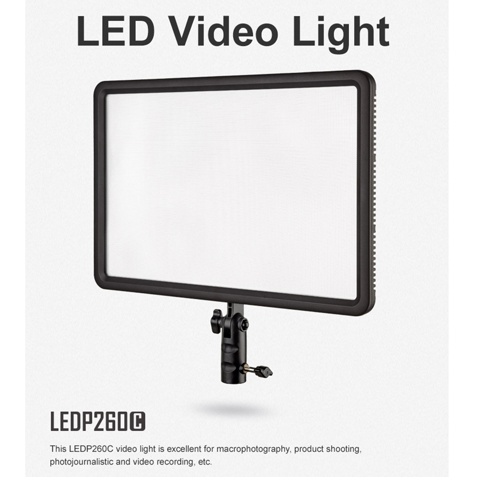 New- Godox LEDP260C LED Video Shoot Light. 
