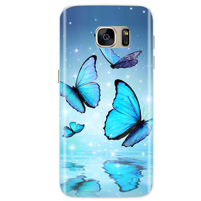 Silicone Case For Samsung Galaxy S7 Edge Case Cute Pattern Soft TPU Phone Case For Samsung Galaxy S7 S 7 Edge Back Cover Coque. 