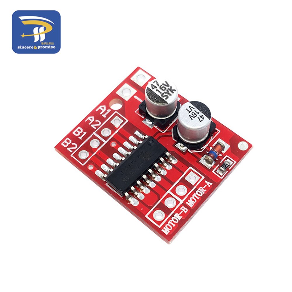 【Mary DAI Store】2 CHANNEL 2 Way DC Motor Drive Positive inversion PWM Speed adjustment Double Bridge mini Stepper Motor victory. 