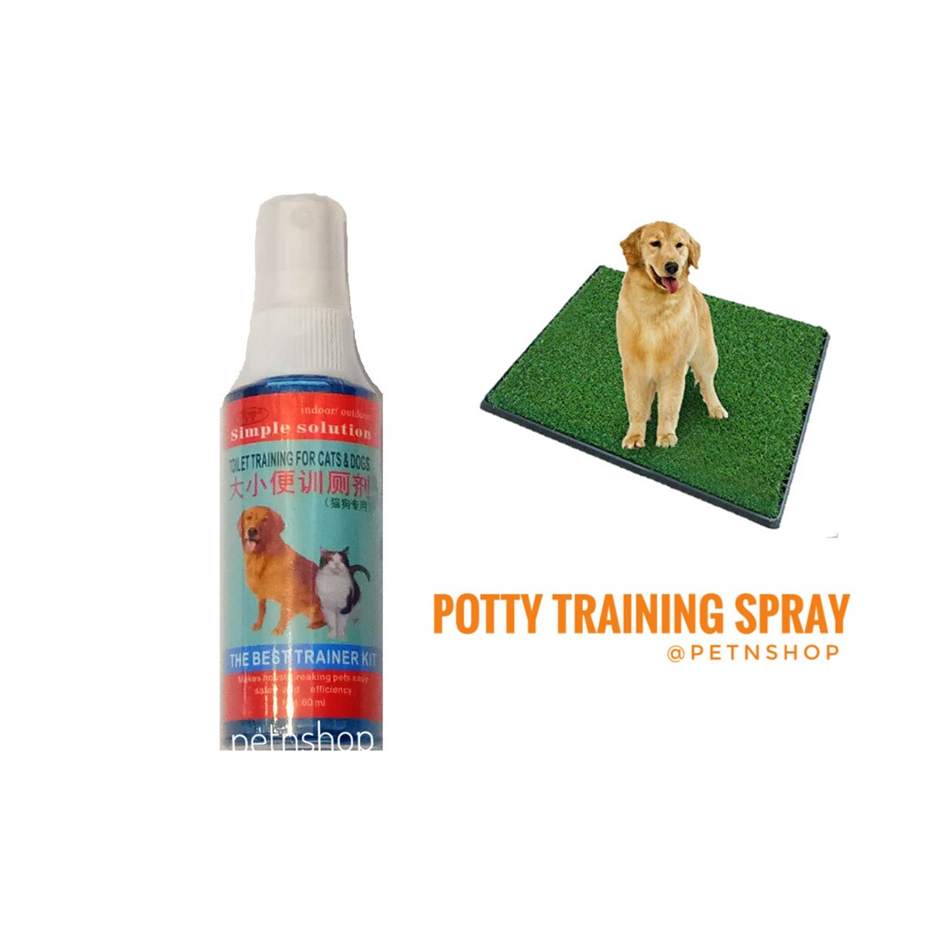 pee pad training spray