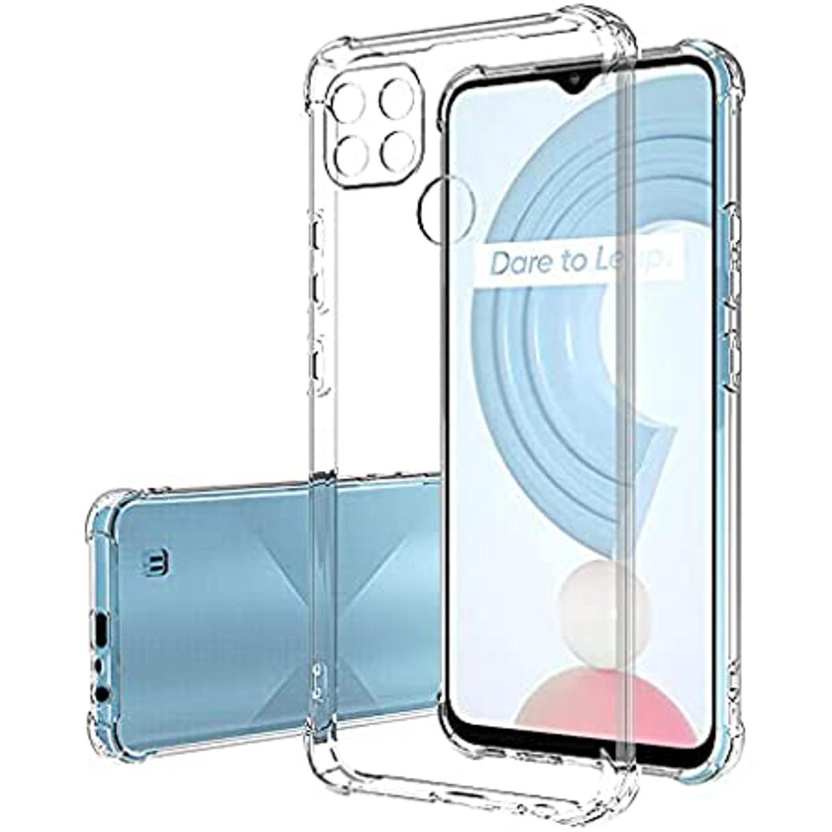 Custodia Trasparente Per Realme C25Y - Cover In Silicone TPU Ultra Sottile, Antigraffio, CX7 - 2