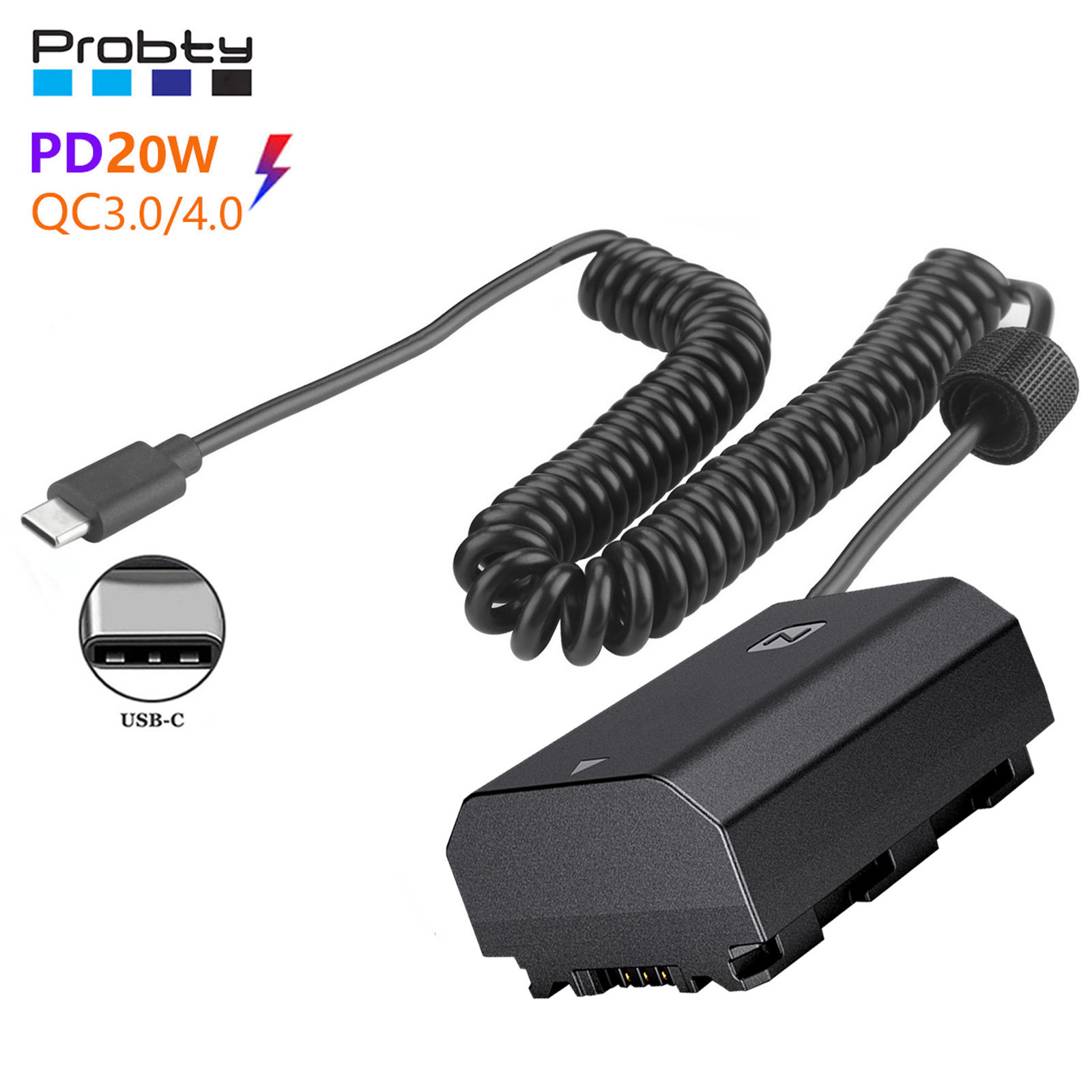 Power Adapter Sony A7iii Usb Power NP-FZ100 A7III Dummy Battery