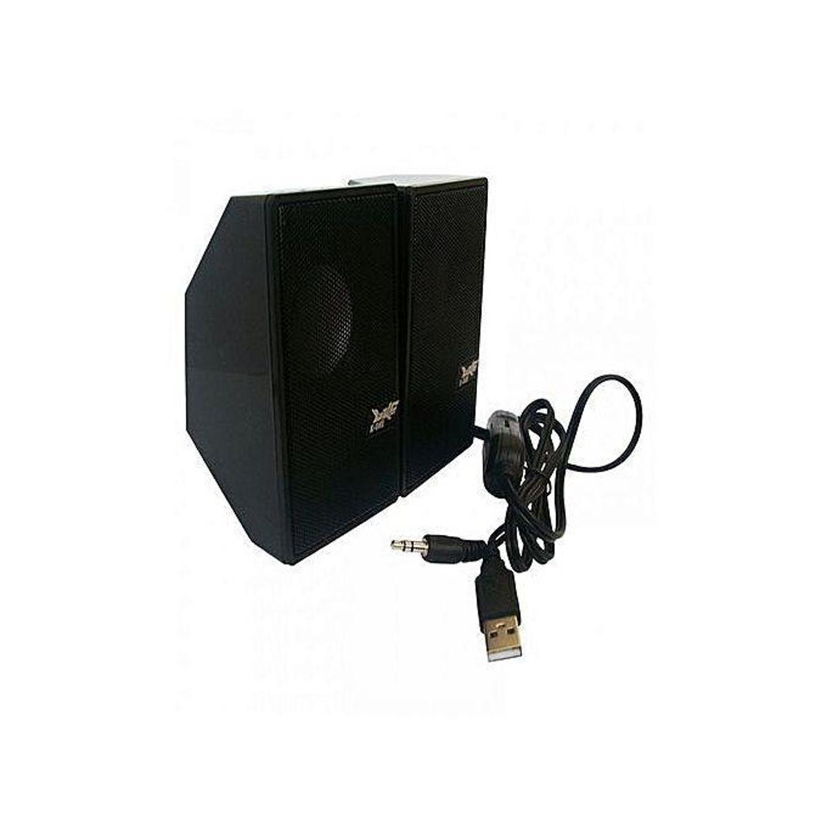 D7 Multimedia Speaker with 3.5 Aux Connectivity,USB Powered and Volume Control Laptop/Desktop Speaker 5 W Laptop/Desktop Speaker. 