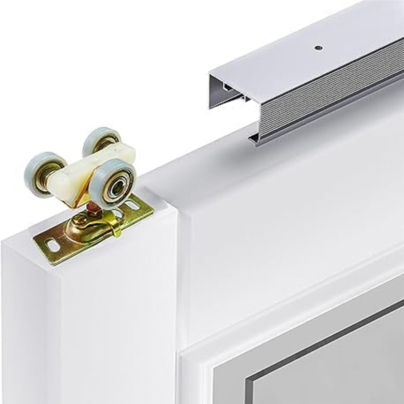 2 Pack Sliding Pocket Door Hardware Top Hanger Rollers Wheels Assembly Fit Replacement Parts 1125 & 1500 Hardware Kit. 