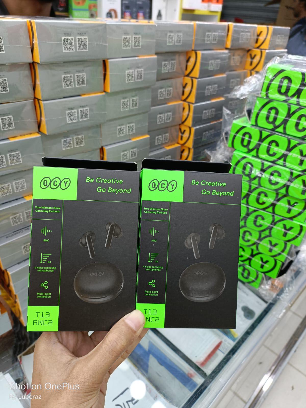 QCY T13 ANC 2 Truly Wireless Earbuds. 