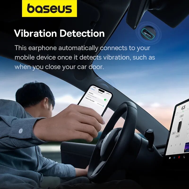 Baseus C-Mic CM10 Bluetooth/Wireless/Noise Reduction. 