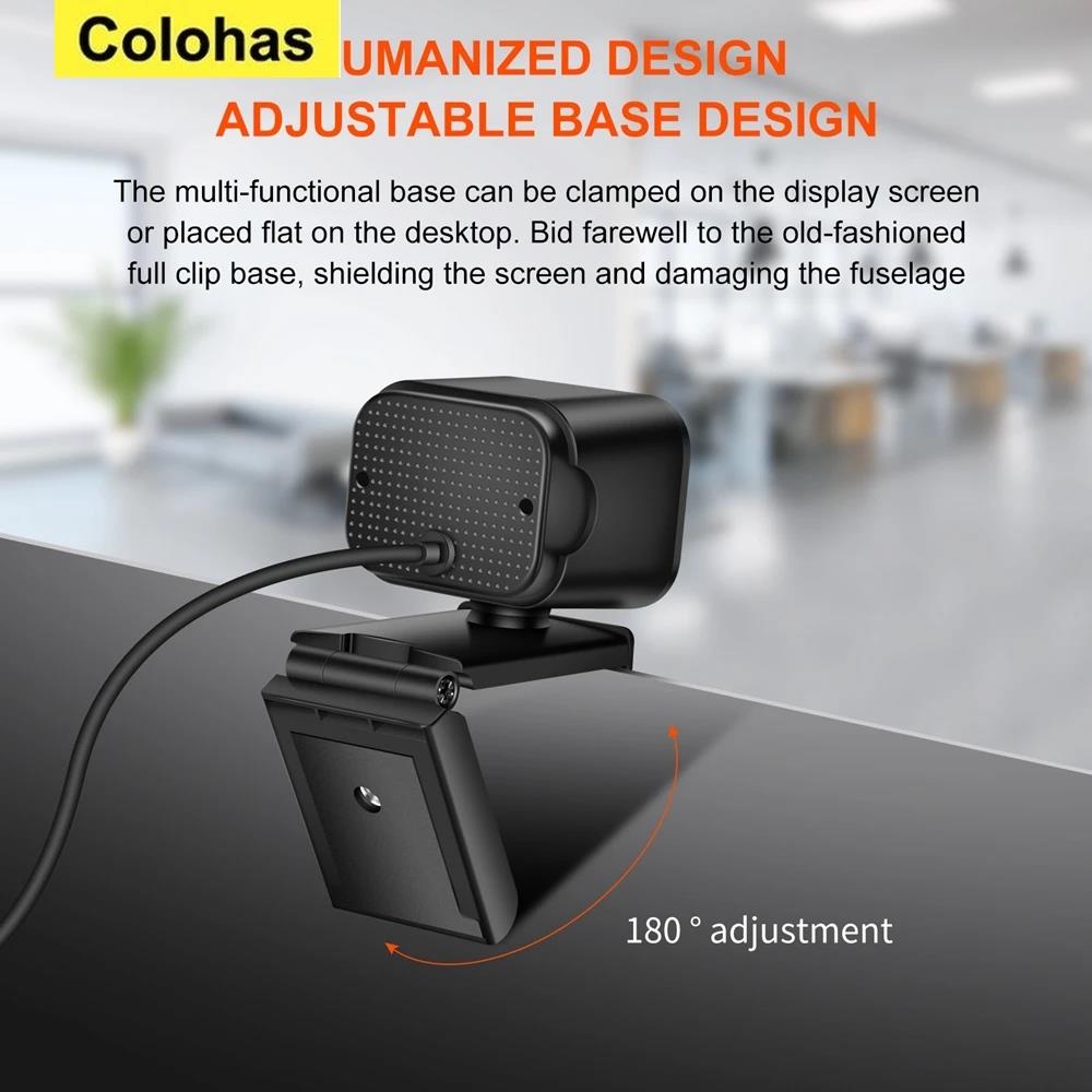 Mini Web Camera Full HD USB Webcam 2K Autofocus With Microphone Web Cam For PC Computer Mac Laptop Streaming YouTube Webcamera. 