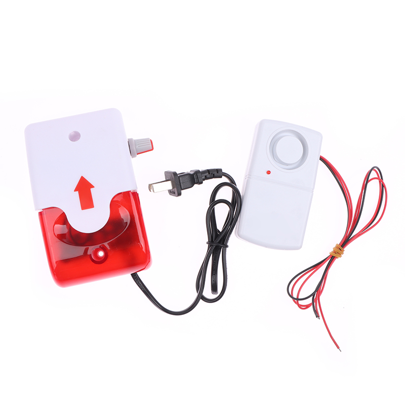 White LED Power Cut Failure Outage Alarm Warning Siren Indicator Automatic 220V 380V Power Failure Alarm Hudduo. 