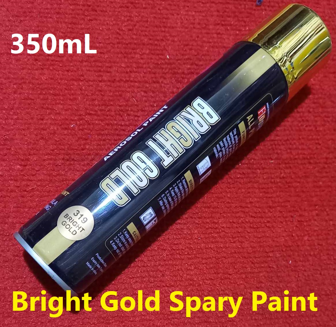 Multipurpose Bright Gold Spray Paint 319 Spray Paint Bright GOLD Color