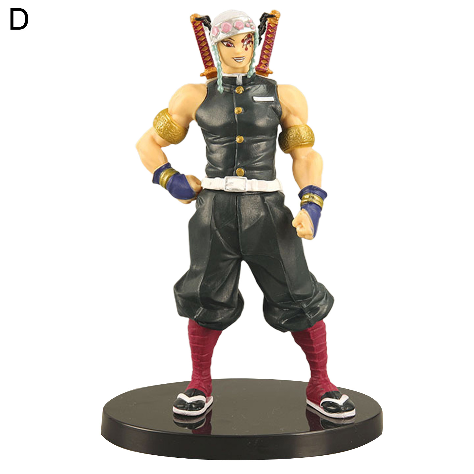 NYT Demon Slayer Model Easy To Store Uzui Tengen Anime Action Model. 