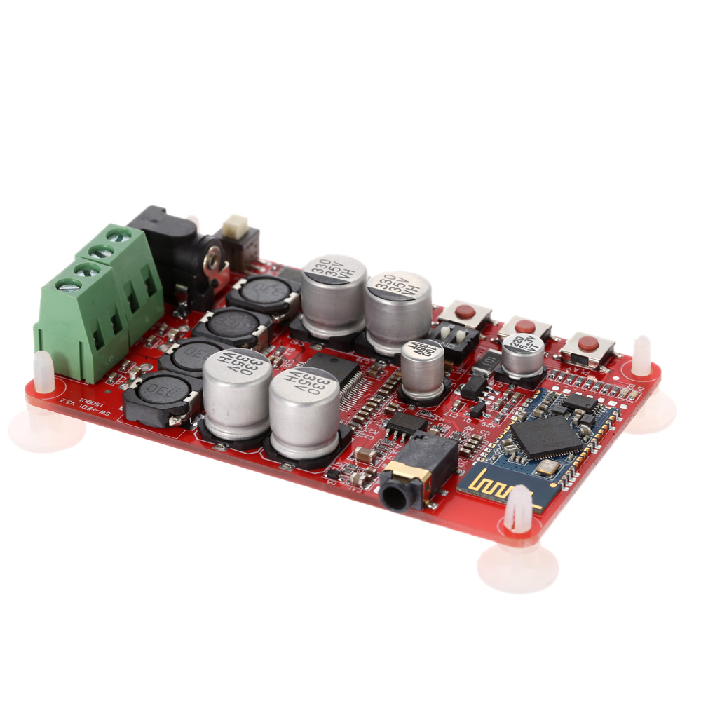 KOGEEK TDA7492P 2*25W Wireless Bluetooth V4.0 Audio Receiver Digital Amplifier Board Module with AUX Interface