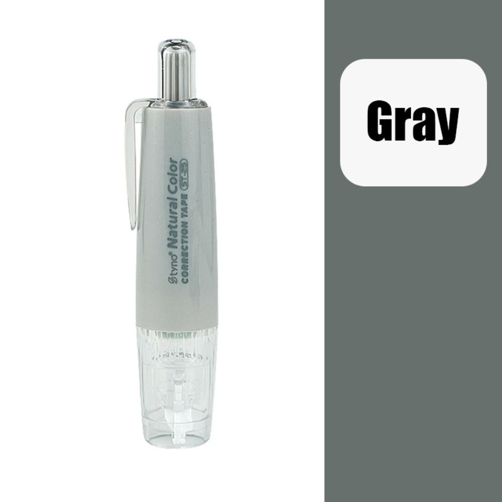 High Quality Press Type Correction Tape Replaceable Core Pen Shape Corrector Colorful Altered Tools Students. 