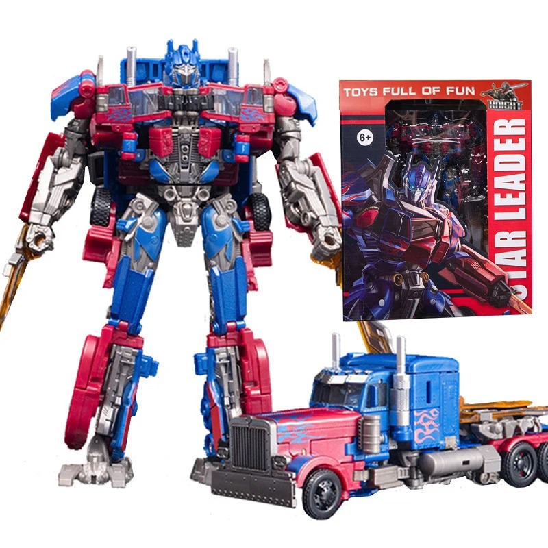 Transformer Optimus Prime Studio Series Voyager Class Knight Star Leader 8801 Star Alliance Deformation Robot Toy. 