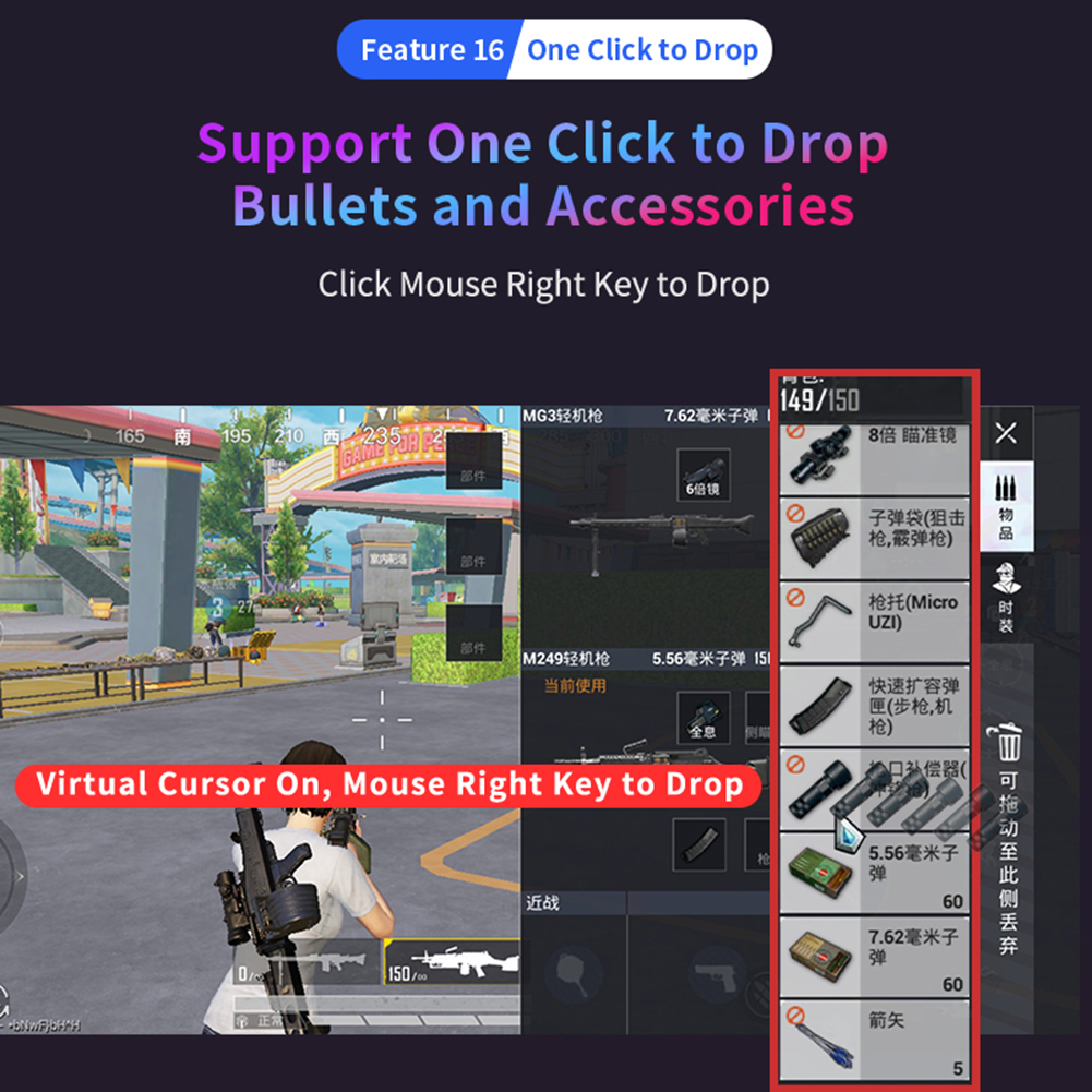 Gaming Keyword Mouse Adapter Plug Play Game Consoles Accessories Keyboard Mouse Converter Compatible For Android IOS System. 
