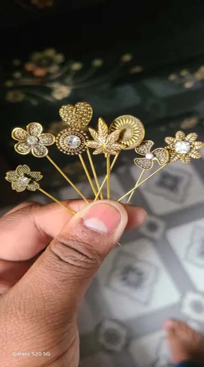 10 PCS Metal Hijab Pin for Women GOLDEN