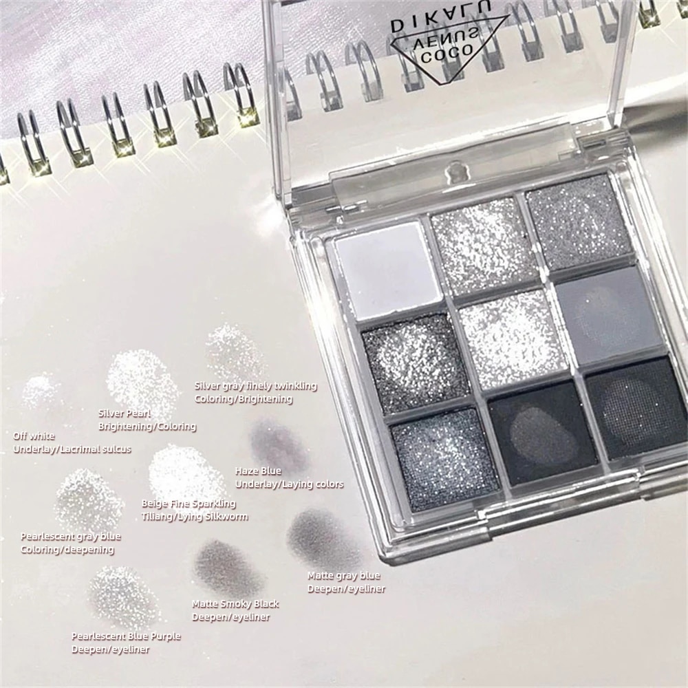 Vibrant And Unique Eye-catching Dark Punk Intense Smokey Look Edgy Intense Party-ready Eyeshadow Smoked Matte Smokey Eye Abandon Abandon. 