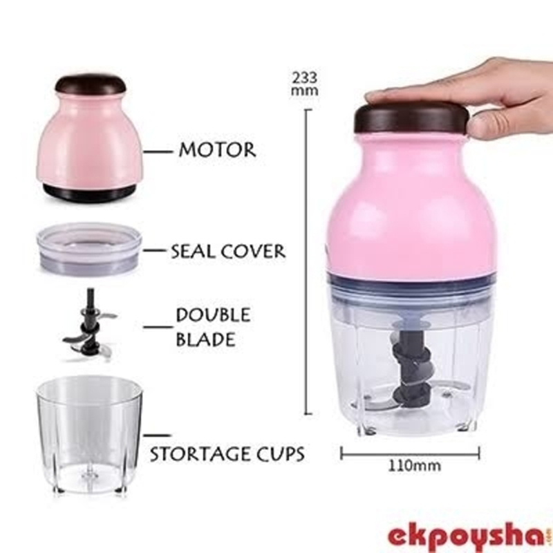 Portable and Durable ALL IN One CAPSULE CUTTER, FOOD PROCESSOR, CRUSHER AND BLENDER for Household Purpose. 