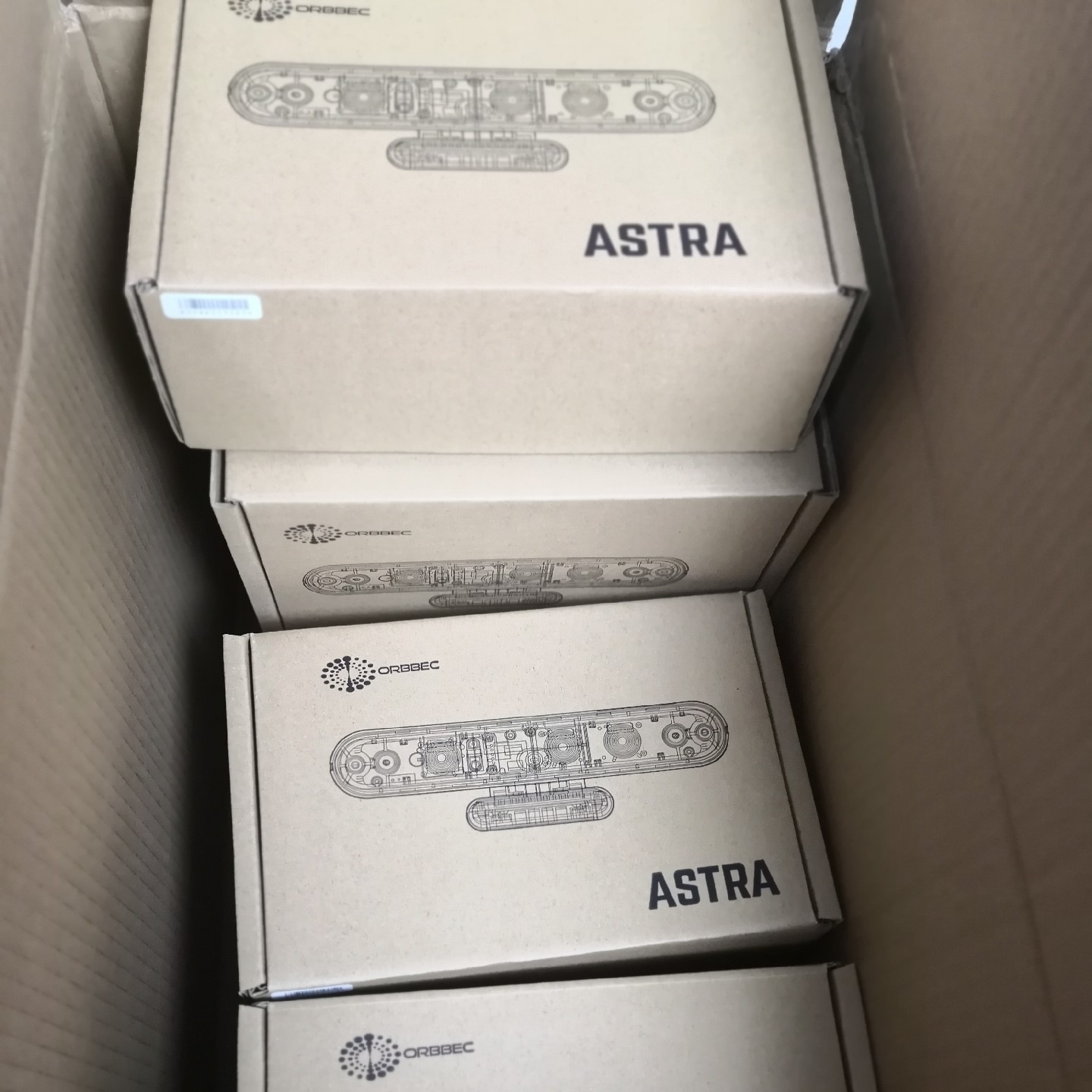 ORBBEC Astra S Somatosensory Depth Camera Face/Gesture recognition ROS robot Eyes 3D Scanner VR/AR sensor module. 