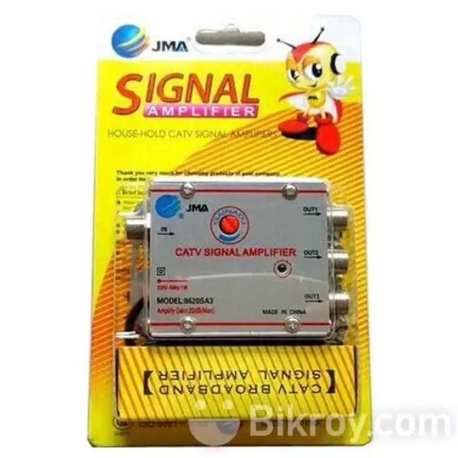 CATV Signal Amplifier 2-Way(Quality Product). 