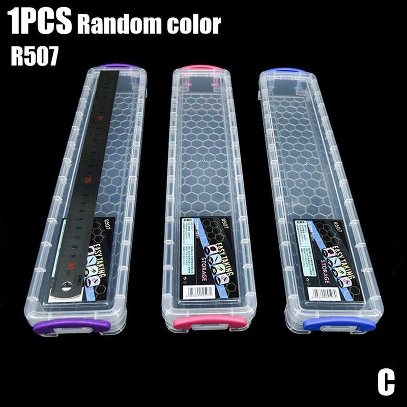 【happy one】Model Storage BoxTransparent Case Of Model Tools Wear-resistant Non-toxic ly Boxes. 