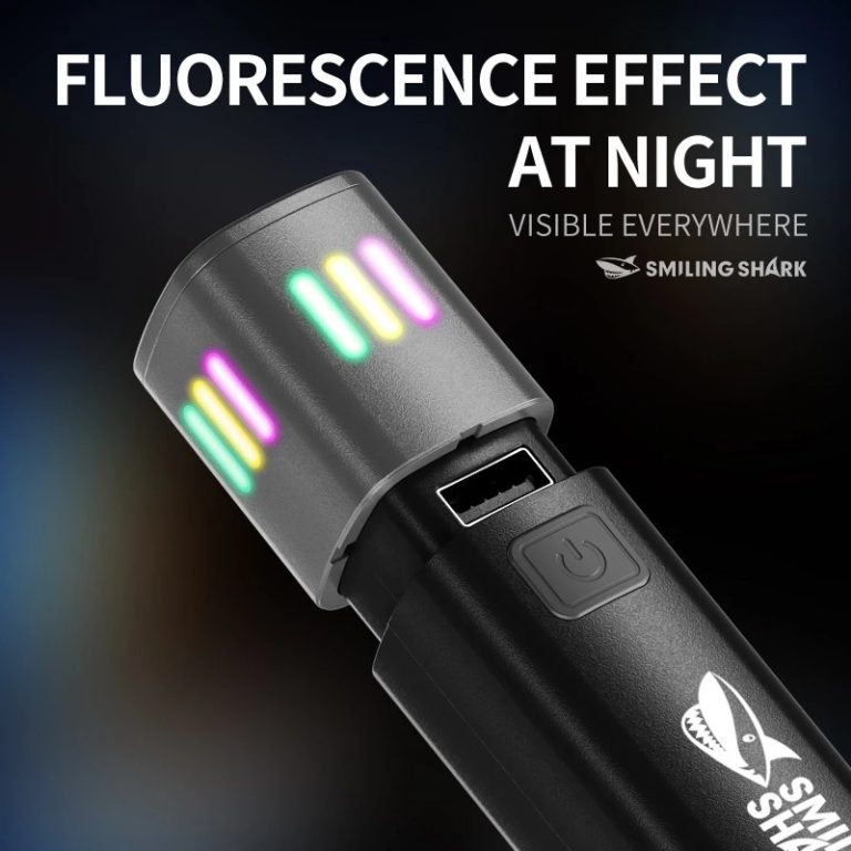 Smiling Shark SD1018 LED Torch Light 12000mAh Battery. 