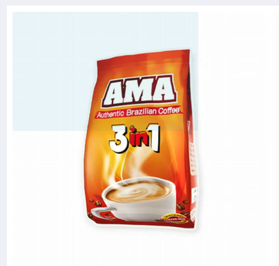 AMA authentic brazilian coffe 3 in 1 instant coffee mix 1 kg