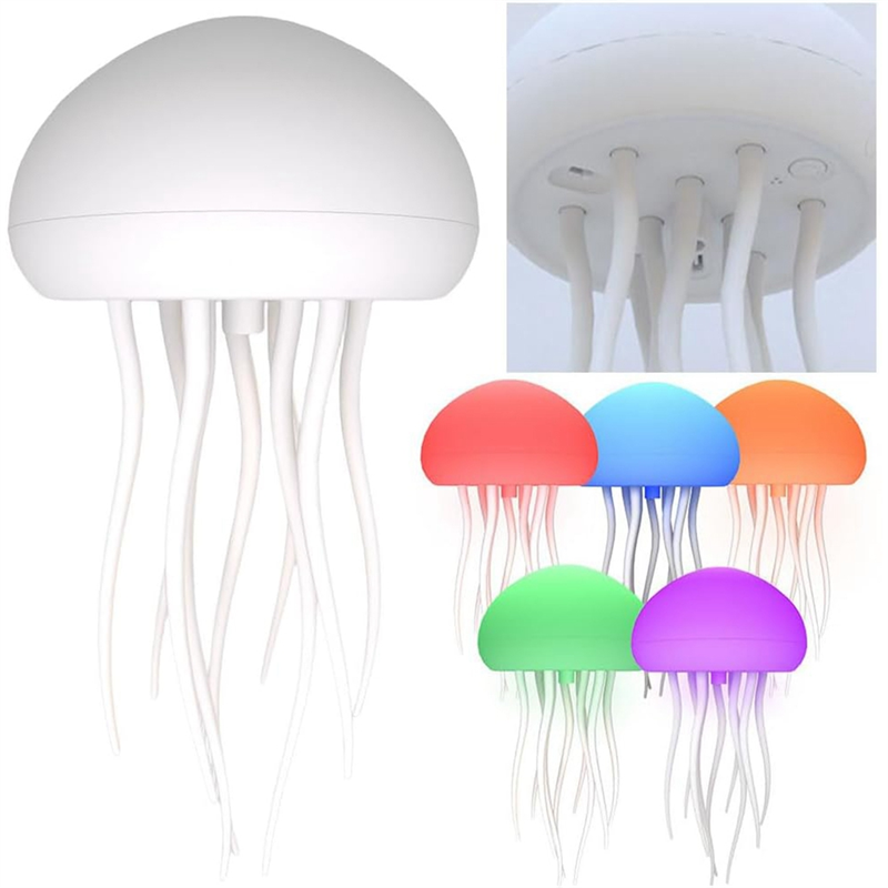 Jellyfish Lamp, Voice Control Jellyfish Lamp with Dancing Legs,. 