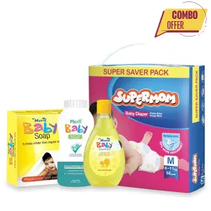 Supermom Baby Diaper - Extra Large - 40 pcs, super saver pack