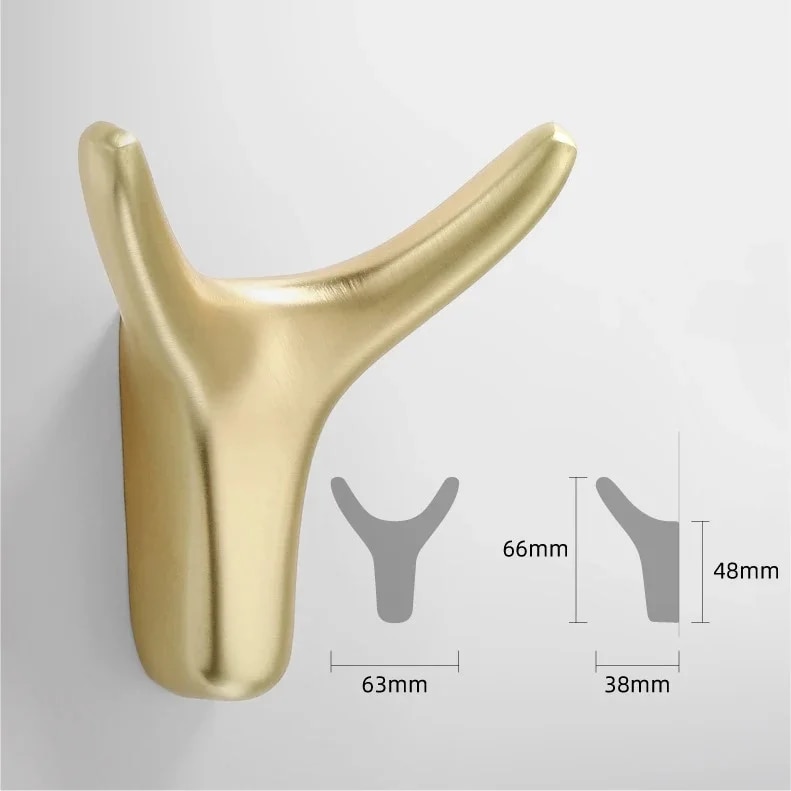 Bedroom Wall Hook Hanging Clothes Hook Robe Hooks Door Coat Hanger Kitchen Cabinet Storage Hook Towel Hook Bathroom Accessories