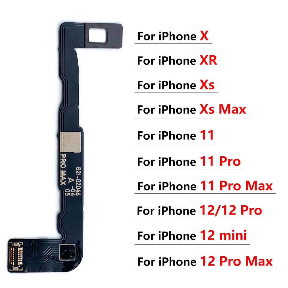 Original Dot Projector Read Write Dot Matrix Face ID Repair Flex For IPhone 11 12 Pro X XR XS Max mini JC Dot Matrix Cable. 