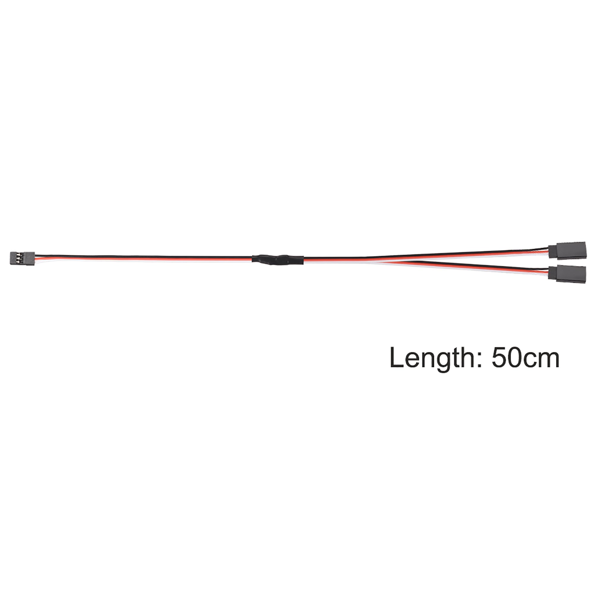 Servo Y Extension Cable 50cm for RC Servo 500mm. 