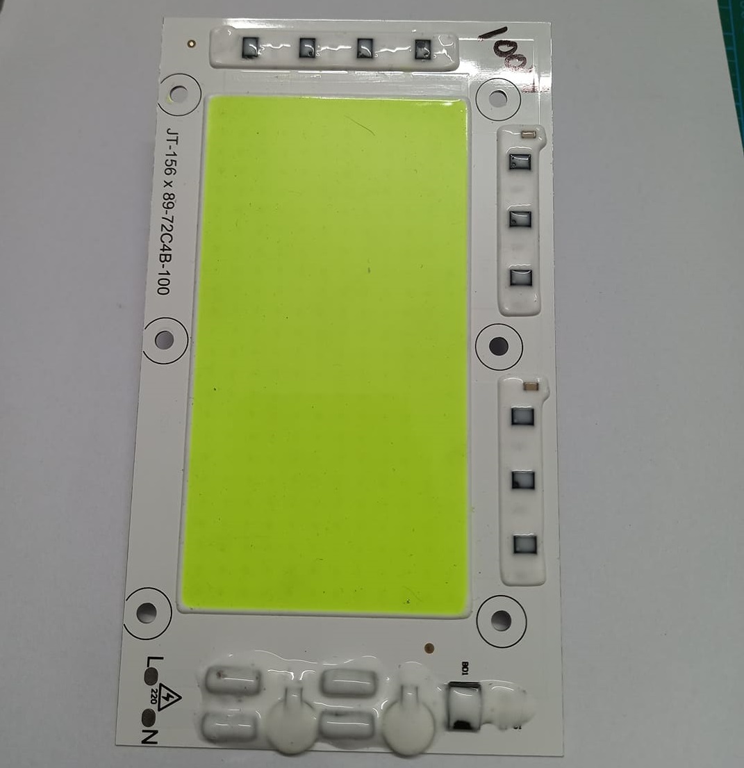Green Color Jt-156X89-72C4B-100 100W Direct Ac 220V 100W Size 156X89Mm Cob Smd Led Light Chip Green Cob Led Light 220V Cob Led Light 100W Cob Light Cob Led Chip 220V Cob Led Chip 100W Light Bulbs - Dim Light. 