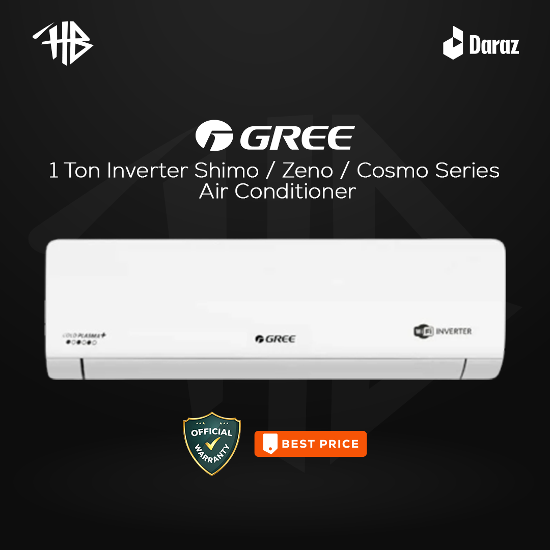 Gree 1 Ton Inverter Shimo / Zeno / Cosmo Series Air Conditioner