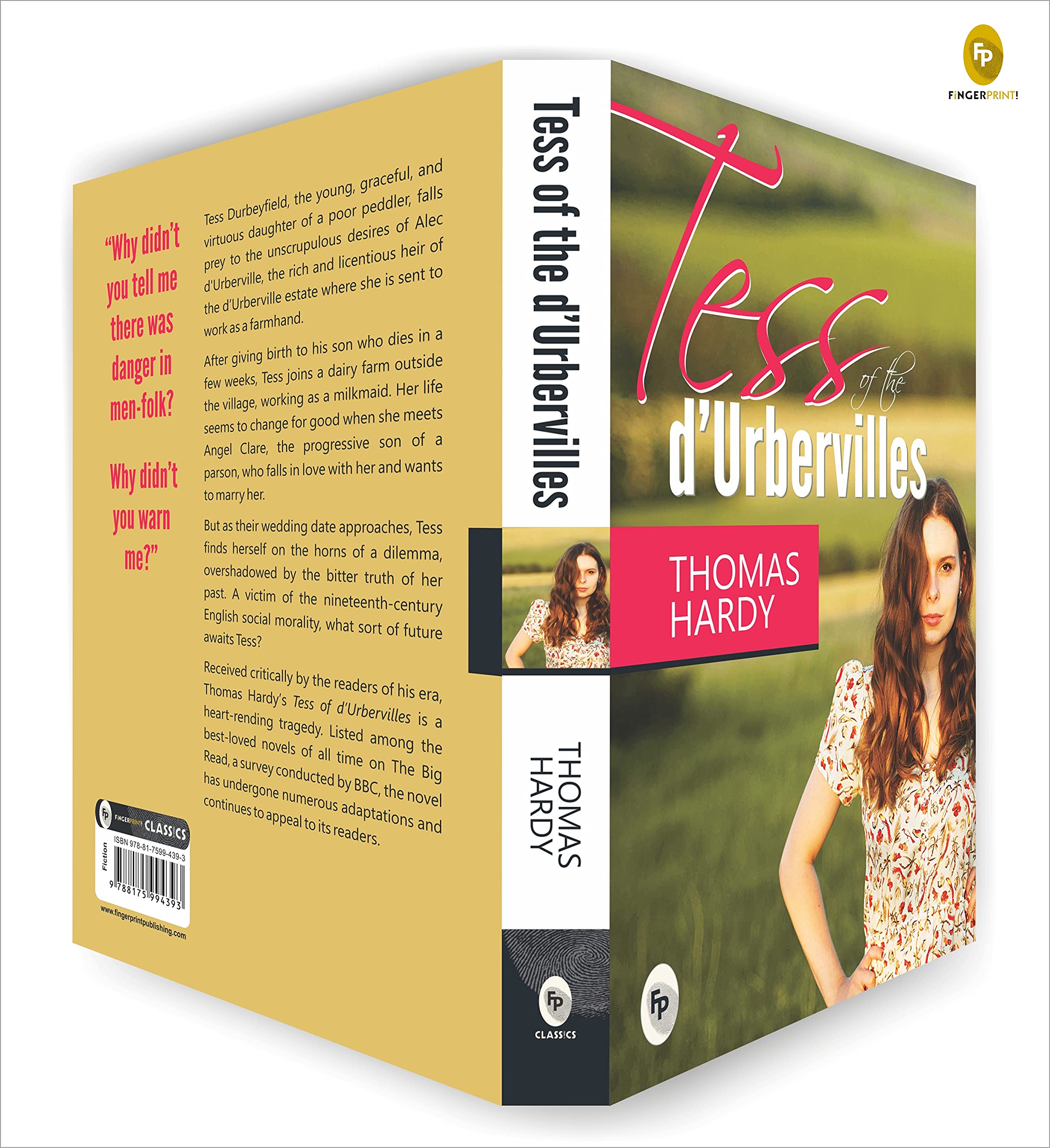 Tess of The d'Urbervilles Paperback. 