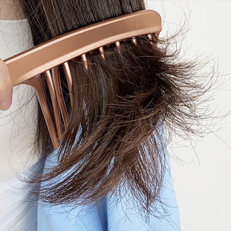 Double Row Large Toothed Comb WideToothed Fluffy Comb For Long And Curly Hair SUPER BABY. 
